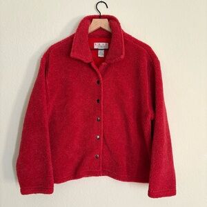 Vintage Women’s Sherpa Fleece Chore Jacket